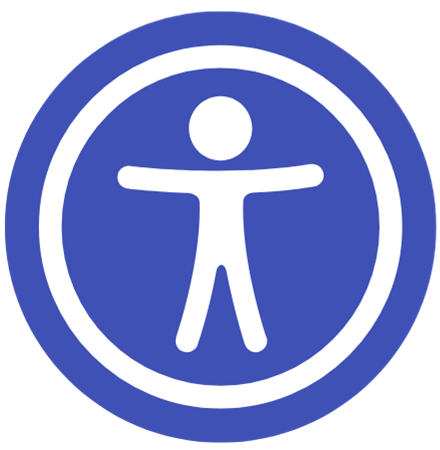 Accessibility Icon Linking to Accessibility Statement